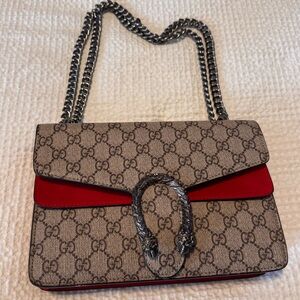 Gucci printed purse